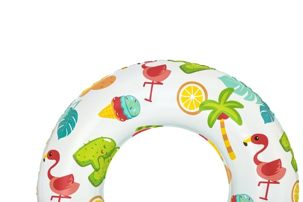 Bestway 36014 / 23 pool- och badmadrass Multifärg Mönstrad Badring