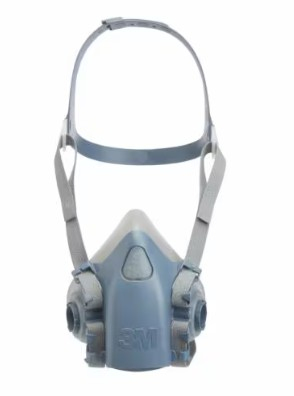 3M Reusable Half Face Mask 7501 Halvmask, andningsskydd Luftrenande andningsmask