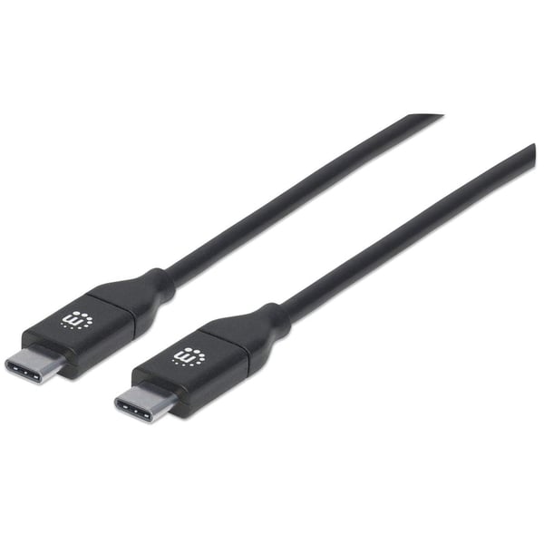 Manhattan 355247 USB-kabel USB 2.0 2 m USB C 0,48 Gbit/sek. Sort