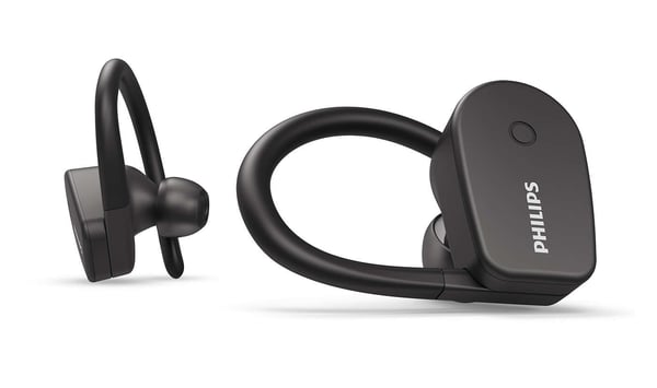 Philips TAA5205BK/00 hovedtelefoner/headset True Wireless Stereo (TWS) Ørekrog, I ørerne Sport Bluetooth Sort