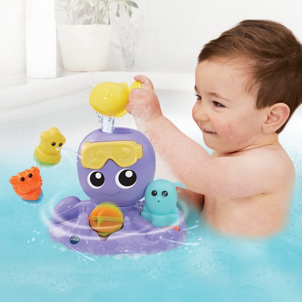 VTech Baby MA PIEUVRE TOUPIE DE BAIN Monivärinen