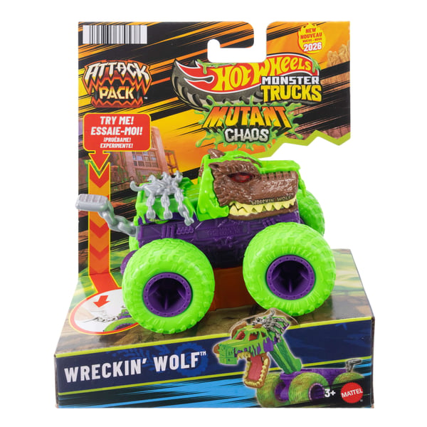 Hot Wheels Monster Trucks ATTACK PACK Assortment