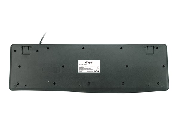 Equip 245215 tastatur Kontor USB QWERTY US engelsk Sort