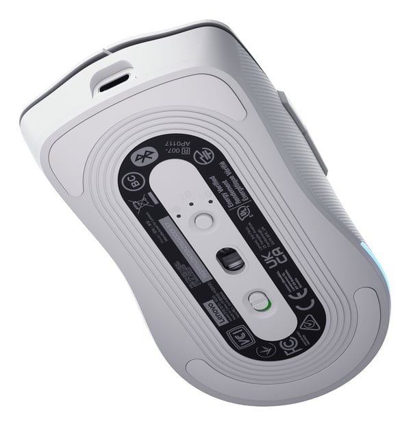 Lenovo Legion M220 hiiri Pelaaminen Molempikätinen RF Wireless + Bluetooth + USB Type-C Optinen 5000 DPI