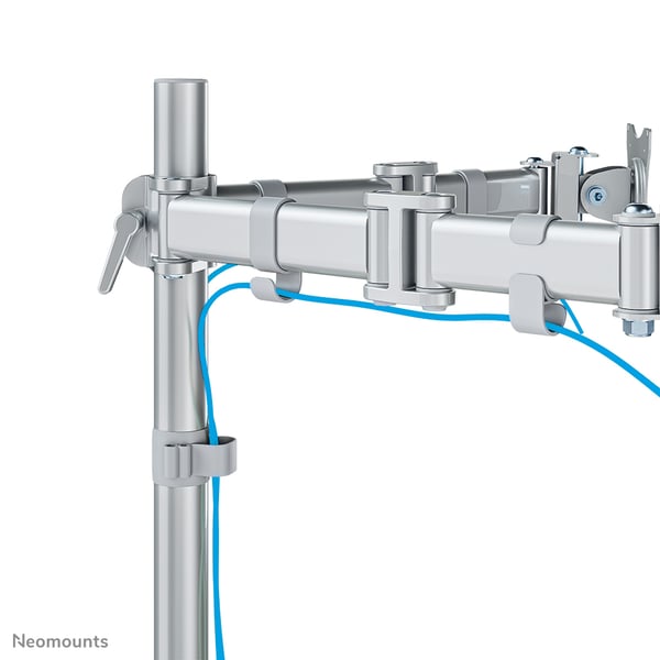 Neomounts NM-D135DSILVER skærmbeslag og -stativer 68,6 cm (27") Skrivebord Sølv