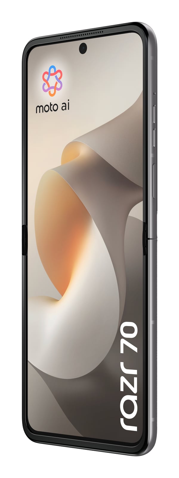 Motorola razr 70 17,5 cm (6.9") Kaksois-SIM Android 16.0 5G USB Type-C 8 GB 256 GB 4800 mAh Kiven värinen