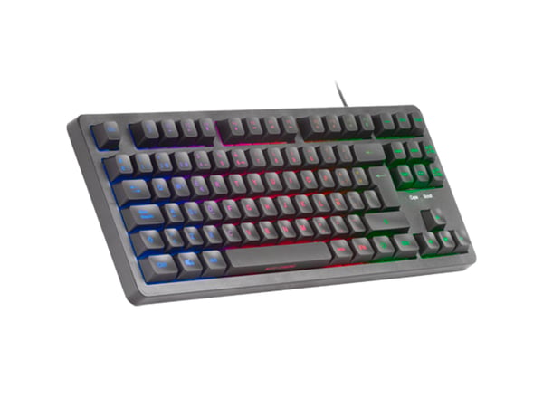Mars Gaming MK023 näppäimistö Pelaaminen USB QWERTY Espanja Musta Mars Gaming MK023 näppäimistö Pelaaminen USB QWERTY Espanja Musta