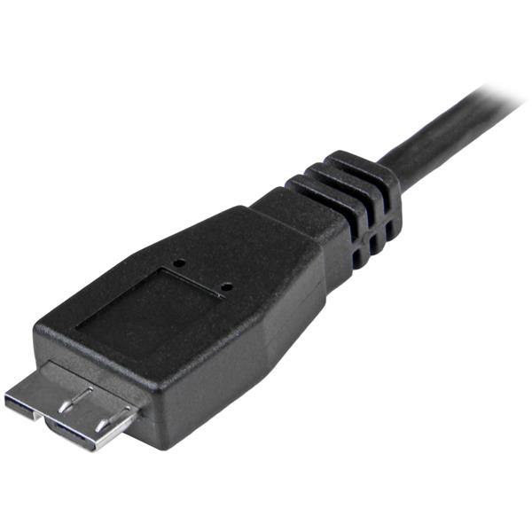 StarTech.com USB31CUB1M USB-kabel USB 3.2 Gen 2 (3.1 Gen 2) 1 m USB C Micro-USB B 10 Gbit/sek. Sort