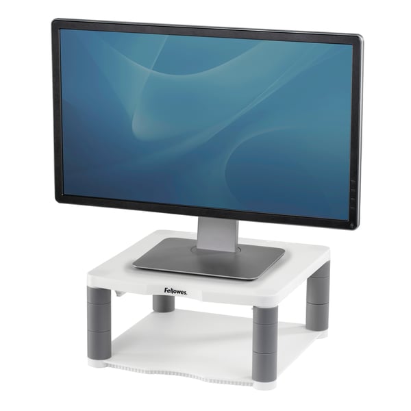 Fellowes 91717 skærmbeslag og -stativer 53,3 cm (21") Skrivebord Grafit, Platin