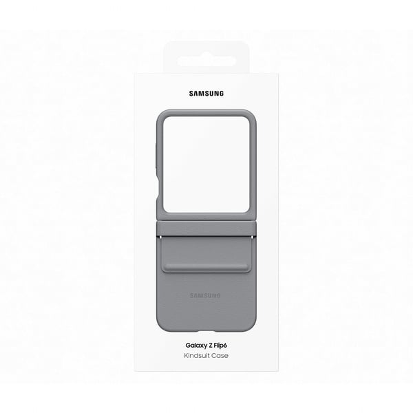 Samsung EF-VF741PJEGWW mobiltelefonfodral 17 cm (6.7") Mobilskal Grå