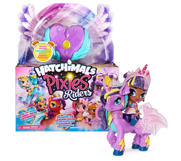 Hatchimals EGG COL PixiesRidersDarkUnicorn GML