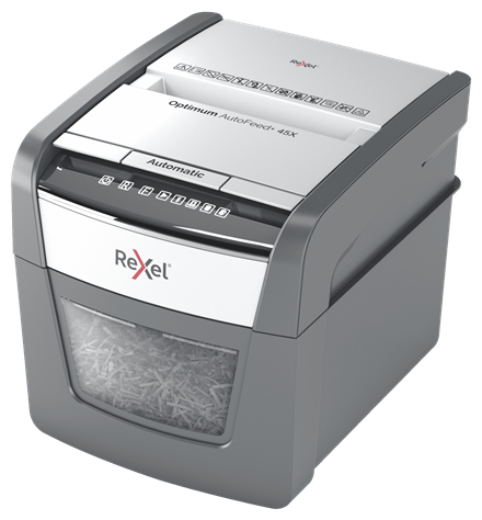 Rexel Optimum 45X automaattinen paperisilppuri, P4