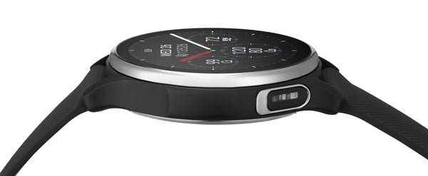 ASUS VivoWatch 6 (HC-D06) 3,53 cm (1.39") AMOLED Digital 454 x 454 pixel Berøringsskærm Sort GPS (satellit)