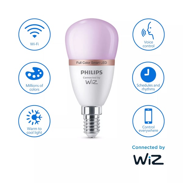 Philips Kohdelamppu 4,9 W (vastaa 40 W) P45 E14
