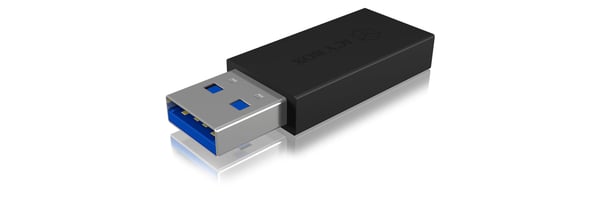 ICY BOX IB-CB015 USB Type-C 3.1 (Gen 2) USB Type-A 3.1 (Gen 2) Musta