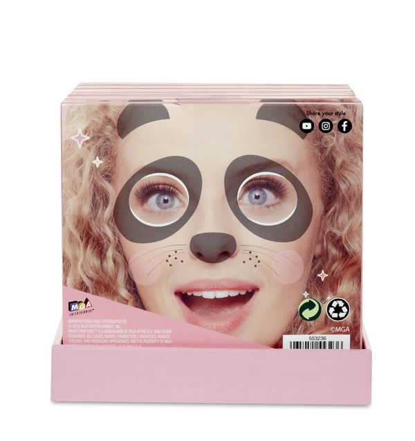 Who's That Girl Selfie Masks Kvinder