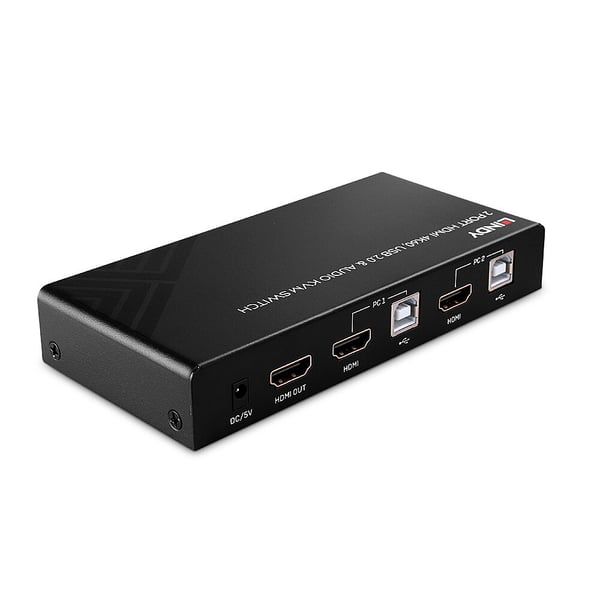 Lindy 32809 KVM-switchar Svart