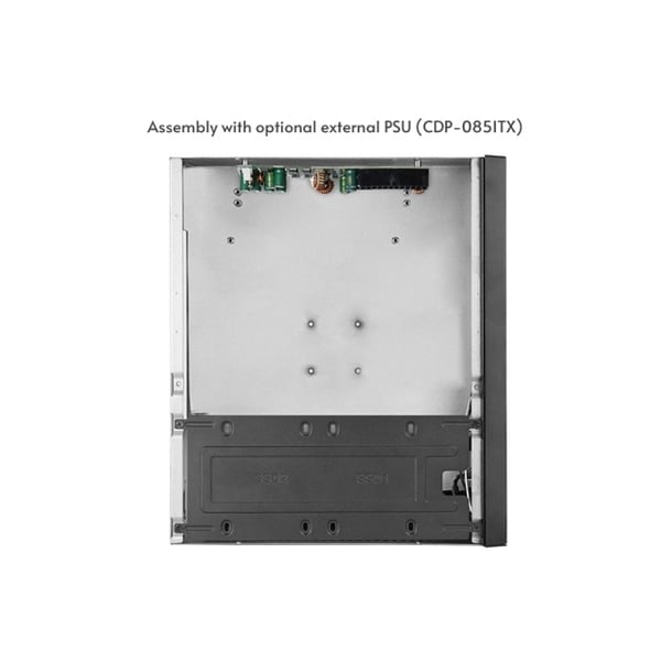 Chieftec IX-06B-OP datorväskor Small Form Factor (SFF) Svart