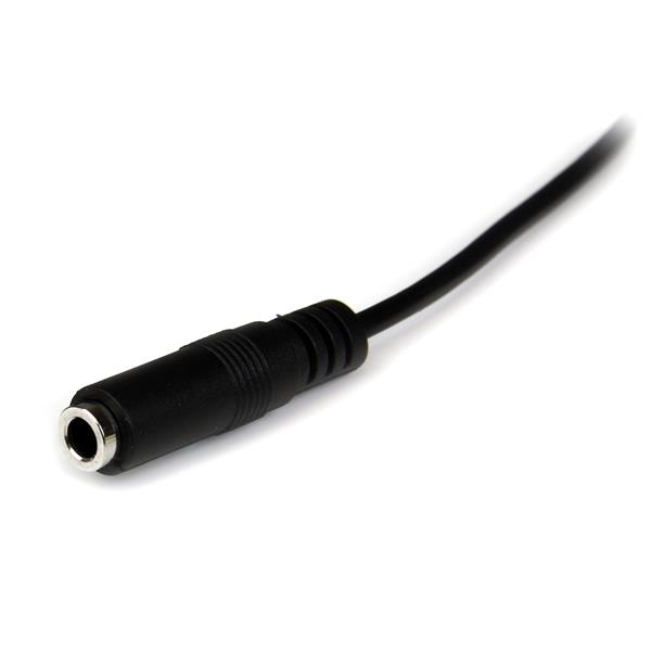 StarTech.com 1 m Slim 3,5 mm Stereoförlängningskabel