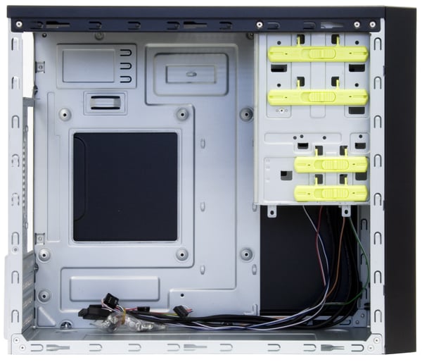 Chieftec CT-01B-OP tietokonekotelo Mini Tower Musta