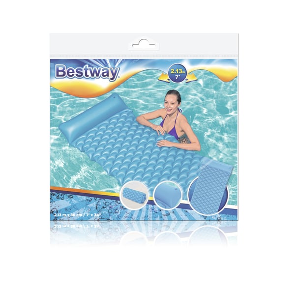 Bestway 44020 pool- och badmadrass Grön, Rosa, Gul Vinyl