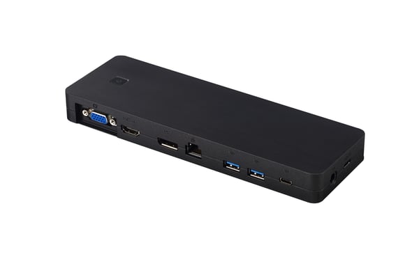 Fujitsu S26391-F1667-L100 dockningsstationer för bärbara datorer Kabel USB 3.2 Gen 1 (3.1 Gen 1) Type-C Svart