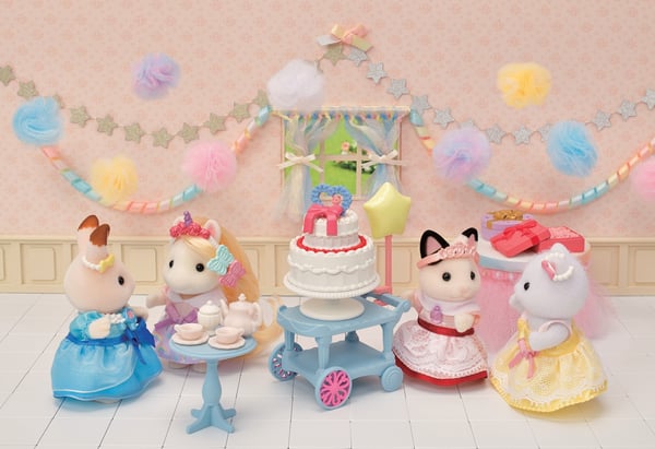 Sylvanian Families Party legesæt med figur