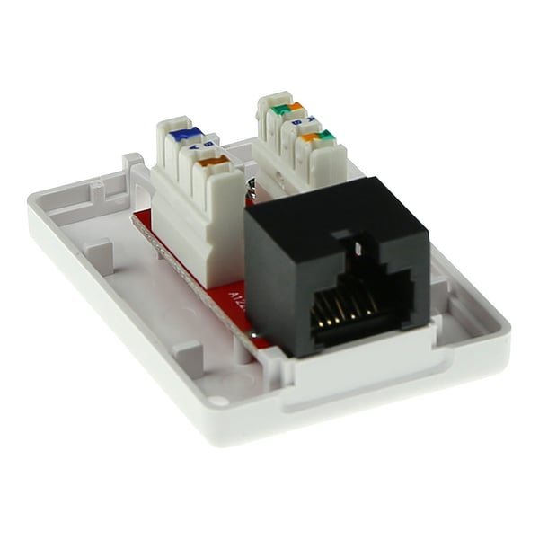 ACT FA6003 uttagboxar RJ-45 Vit