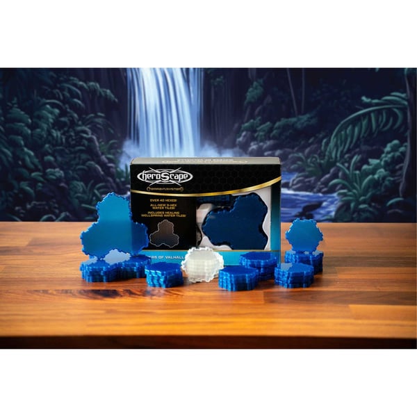 Asmodee Heroscape: Waters of Valhalla Terrain Expansion Lautapeli