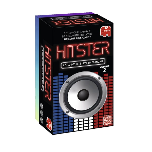 Jumbo Hitster 100% chansons françaises 30 min Korttipeli Juhla