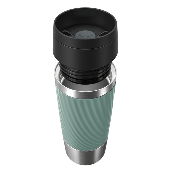 Tefal Travel Mug Classic N2024310 matkamuki 360 ml Musta, Sininen, Ruostumaton teräs Ruostumaton teräs