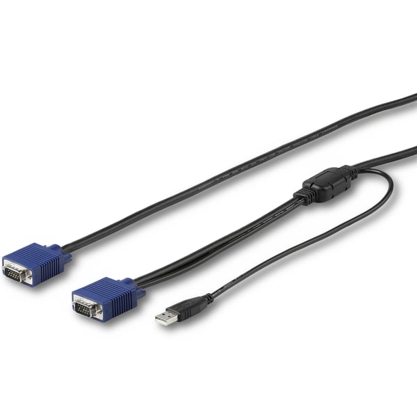 StarTech.com RKCONSUV6 KVM-kabel Sort 1,8 m