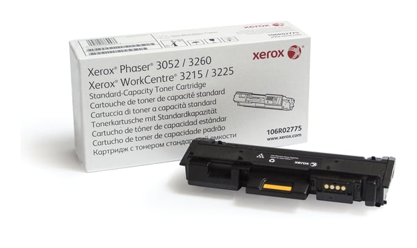 Xerox Phaser 3260/WorkCentre 3225, musta värikasetti (normaali kapasiteetti, 1500 sivua) Xerox Phaser 3260/WorkCentre 3225, musta värikasetti (normaali kapasiteetti, 1500 sivua)