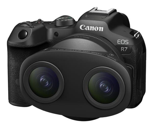 Canon RF-S 3.9mm F3.5 STM DUAL FISHEYE MILC Vidvinkellinse Sort