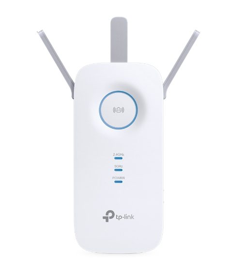 TP-Link AC1750 Wi-Fi Nätverksrepeater Vit 10, 100, 1000 Mbit/s TP-Link AC1750 Wi-Fi Nätverksrepeater Vit 10, 100, 1000 Mbit/s