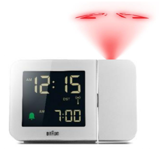 Braun 67161 väckarklockor Digital väckarklocka Vit Braun 67161 väckarklockor Digital väckarklocka Vit