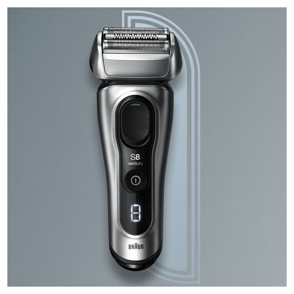 Braun Series 8 81744520 rakapparater för män Folierakapparat Silver