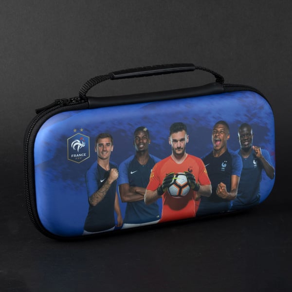 Konix KX FFF SWI-SWIL TEAM CARRY BAG Hårdt etui Nintendo Nylon Sort, Blå