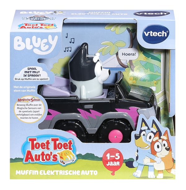 VTech Toet Toet Auto's Bluey Muffin Elektrische Auto
