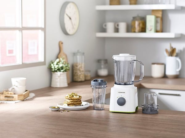 Kenwood Blend-Xtract 3-in-1 BLP31.D0WG 1,6 L Bordplade blender 350 W Transparent, Hvid