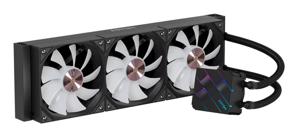 ABYSM Oceanic Tide 360 ARGB Processor Alt-i-en væskekøler 12 cm Sort 1 stk