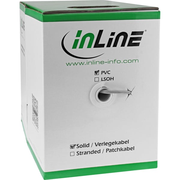 InLine 73198 netværkskabel Beige 100 m Cat5e F/UTP (FTP)