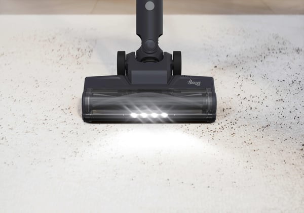 Hoover HFG10P 011 Skaftdammsugare Batteri Torr HEPA Utan påse 0,55 l 200 W Blå, Grå 2,6 Ah