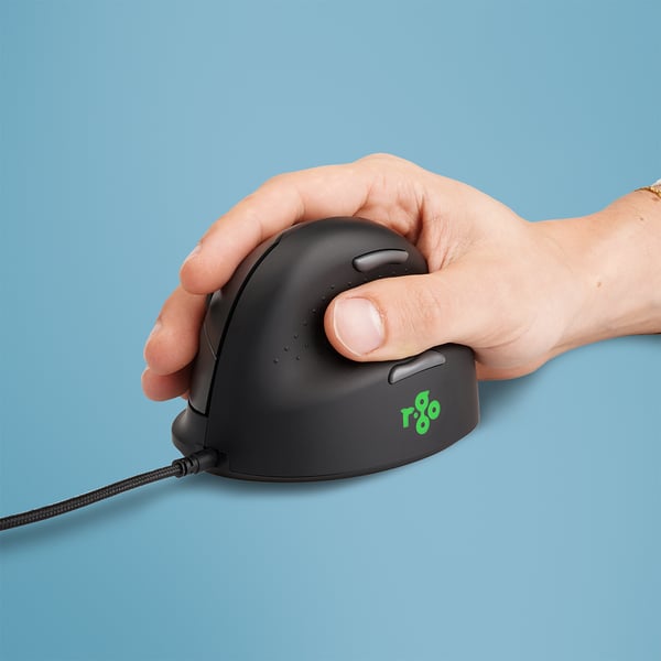 R-Go Tools RGOHBRSWDBL hiiri Oikeakätinen Optinen 2400 DPI