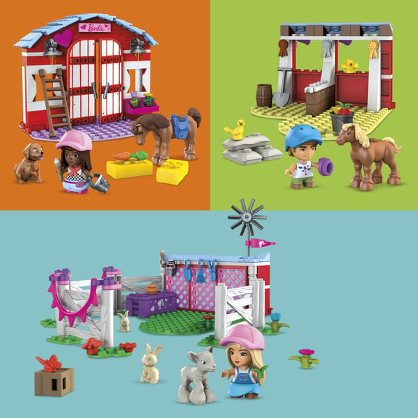 MEGA Barbie HDJ87 Byggleksak