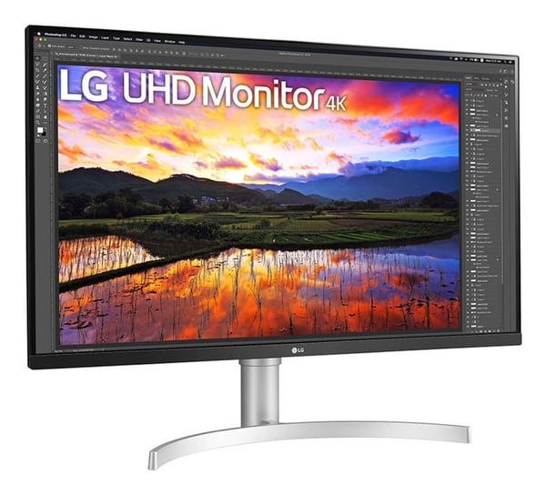 LG 32UN650K-W tietokoneen litteä näyttö 81,3 cm (32") 3840 x 2160 pikseliä 4K Ultra HD LED Valkoinen