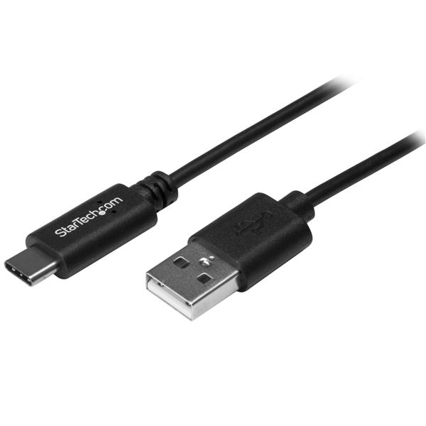 StarTech.com USB2AC50CM USB-kaapeli USB 2.0 0,5 m USB A USB C 0,48 Gbit/s Musta