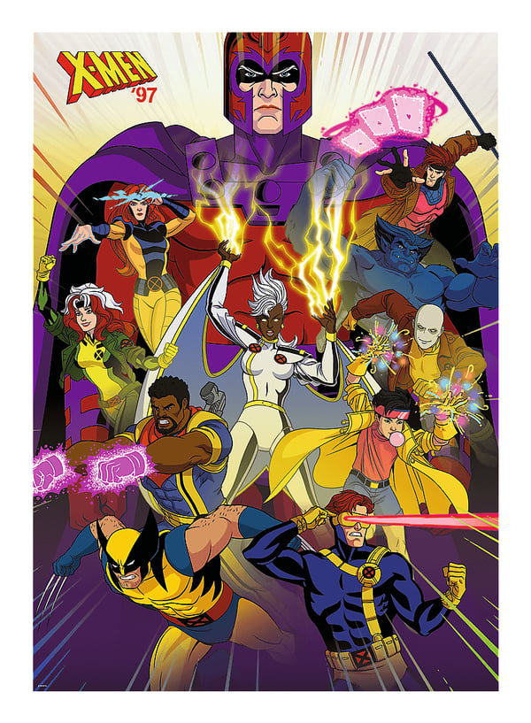 Trefl Premium Plus Quality Marvel X-Men Team Kuviopalapeli 1000 kpl Sarjakuvat