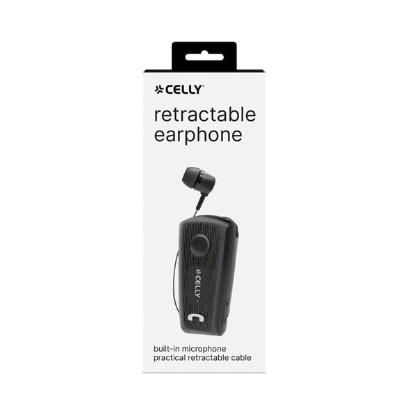 Celly BHCLIP Kuulokkeet Langallinen In-ear Puhelut/Musiikki/Urheilu/Päivittäinen USB Type-C Musta