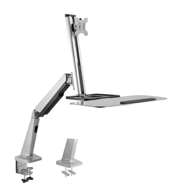 LogiLink BP0040 skærmbeslag og -stativer 81,3 cm (32") Skrivebord Aluminium